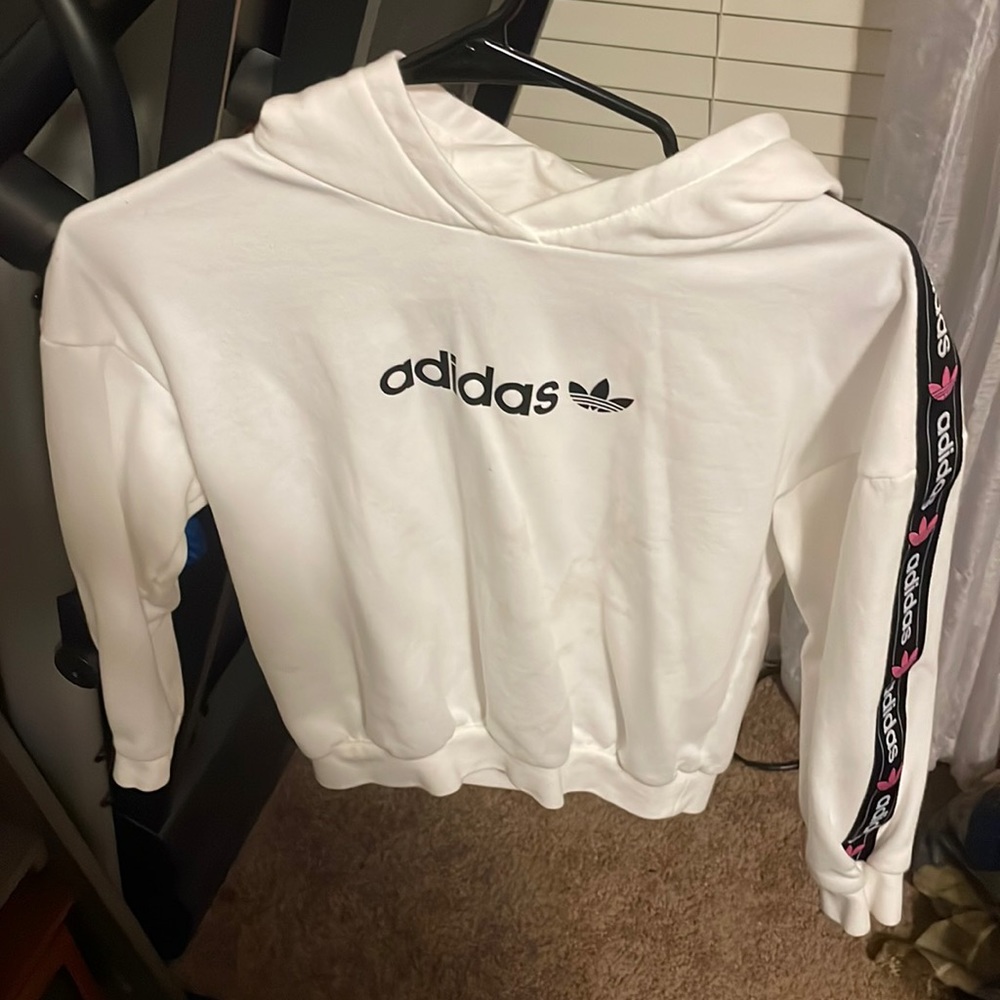 Girls adidas hoody sz little girls small